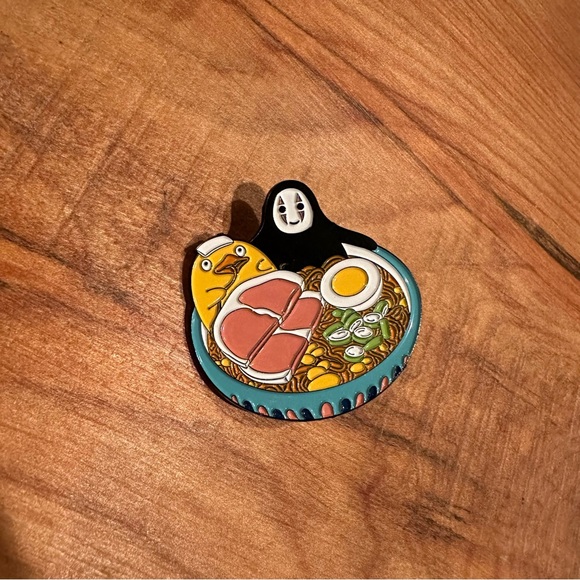 Studio Ghibli Remix Enamel Pins || Totoro, Princess Mononoke, Spirited Away, etc - Picture 3 of 7